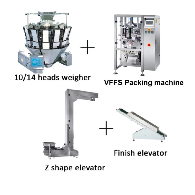 Automatic durable pouch filling packing machine for liquid powder or granule grain flow food snack chips tea sugar salt biscuit