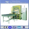 Automatic pipes orbital stretch wrapping machine, Straight profile horizontal packing machine, Furniture stretch film wrapper