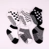 baby socks 100% organic cotton Baby kids  Socks Korean Style Gift Set with grip bottom  Anti Slip Toddler standard  Cotton Socks
