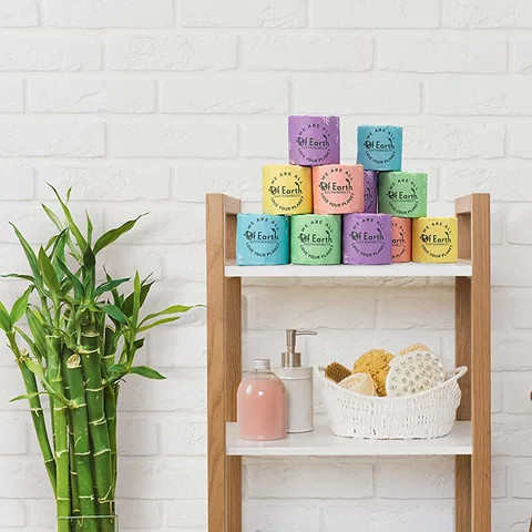 Buy Bamboo Toilet Paper Eco Friendly Toilet Paper 3-ply 300 Sheets
