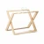 Import Bamboo Wine Glass Holder Foldable, Freestanding Wooden Stemware Hanger and Organizer with Hanging Hooks from China