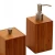 Import bamboo wooden bathroom set accessories luxury bathroom accessories from China