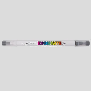 Baoke double tip color brush pen set art supplies markers white marker pen graffiti