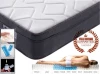 Bed with memory foam pillow top bedroom pocket spring mattress factory