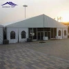 Best price Hot Sale event tent high peak with glass sidewall and carpet for sale auction
