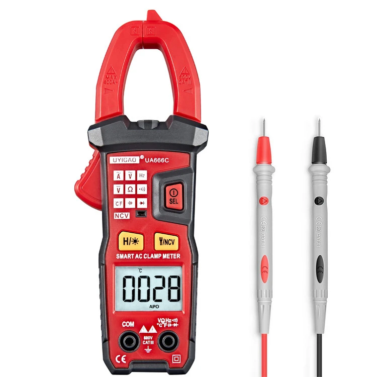 Best price uni t electrical ac current dc amps tong tester pinza amperometrica alicate amperimetro trms digital clamp meters