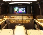 Best Selling Car Interior Accessories Telescopic Bar Chair V-Class Interior Partition Wall With TV Display for vito W447