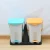 Import Best Selling Eco-friendly PP Household Waste Sorting Bins Trash Can Plastic Garbage Bin from China