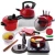 Import Best Selling Plastic Kitchen Pretend Cooking Cut Vegetables Wood Fruit Cutie Preschool Kitchen Toys from China