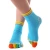 Best selling Yoga Pilates Socks Five Toe Separatosr Socks with Grips