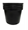 Big 5 gallon Black Plastic Plant Flower Nursery Pot