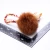 Import Big Brown Pom Pom Elastic Hair Band with Flower Ribbon Bow from China
