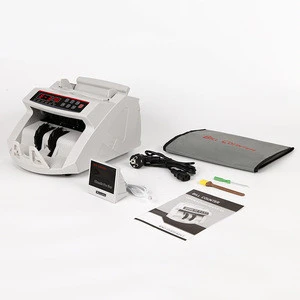 Bill counter machine fake money detector counting machine UV MG IR DD MT detection