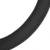 Black Beige 38*8.2cm PU Leather Car Steering Wheel Cover