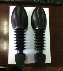 black plastic adjustable shoe stretcher