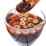 Black sugar ginger tea with longan chinese wolfberry and red dates instant herbal tea