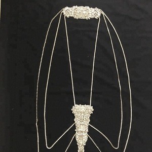bling bling crystal chain decoative Bridal Shoulder bolero 