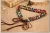 Import braided wooden beads waistband women colorful wooden beads braided belt handmade wood beaded belt band from China