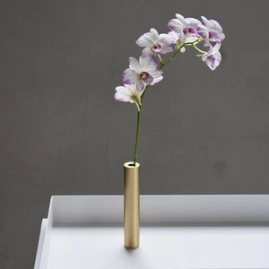 Brass minimalist nordic flower vase