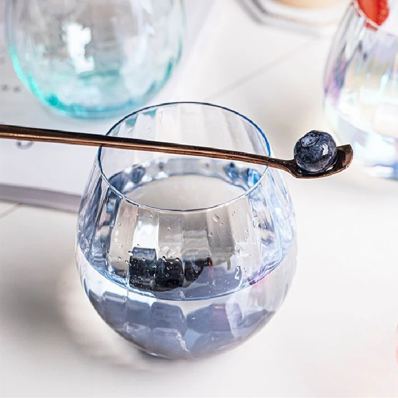 Breakfast Cup High Borosilicate Heat-resistant Glasses 340ML Coffee Cup Reusable Mug Glass Tea Cup