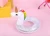 Import Bright colored flamingo unicorn child swimming ring inflatable swimming seat big pink inflatable flamingo from China