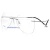Import Bright vision 20002 unisex memory titanium rimless eyewear from China