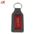 Import Bulk custom black faux leather key chain metal and leather key holder keyring keychains from China