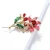 Import bulk pink enamel artificial flower red rhinestone stone brooch pin from China