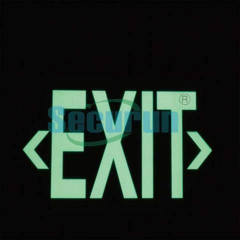 Buy High Quality Photoluminescent PVC Safety Exit Signs  Fire Exit Signage  Red Exit Sign for Safety