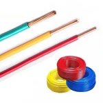 BV 450/750V PVC insulation build cable yellow blue red green Copper Conductor Electrical Wires Price