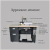 CADDY Bell Knife Adjustable Speed Leather Skiving Machine For Bag Belt Shoes Making Industry