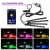 Import Car Mobile Bluetooth App Control Interior Rgb Led Decoration Atmosphere Lamp Waterproof Strip Light High Quality Led Strip Light from China