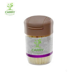 Carry Elegant Square Toothpick Holders Dispenser Toothpick Box
