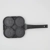 Cast Aluminum Cartoon 4 Holes Frying Pan Temperature sensing Baby Pans 18cm Egg Fryer Grill Induction Available Cookware