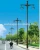 Import cast aluminum stree cast antique light pole from China