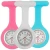 Import CE and FCC certificate many colours factory price Eco-friendly Silicone Nurse Watch colorful hot selling cheap luminous  watches from China
