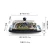 Import Ceramic butter dish with cover Glazed ceramic dessert dish ceramic plate from China