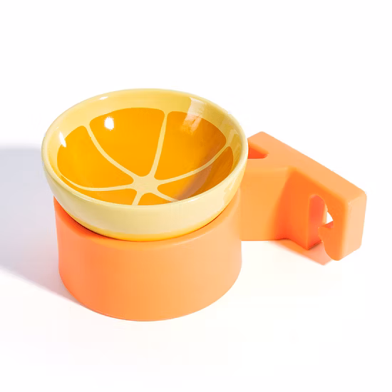 Import Ceramic Creative Orange Cat Bowl from China