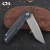 Import CH 3507 Titanium Folding Blade Knife Camping Combat Utility Multi Functional Pocket Knife Handle D2 Stainless Steel from China