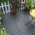 Import Cheap and durable WPC deck tile for garden flooring decoration from China
