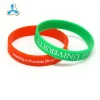 cheap high quality advertising gifts customizable band rubber bracelets
