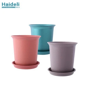 cheap high quality custom design melamine ware plastic round vase