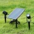 Import Cheap Waterproof Solar Spotlights Patio Lawn Outdoor LED Solar Garden Light with Two Lights from China