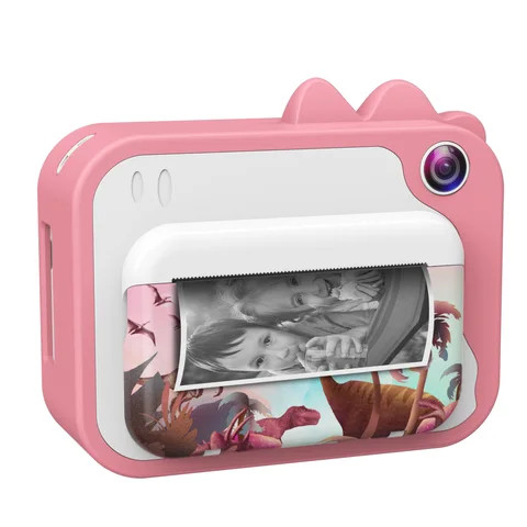 Children Instant Print Camera For Kids 1080p HD Mini Camera With Thermal Photo Paper Rechargeable Digital Camera Children  Gifts