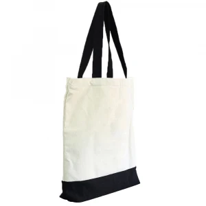 China Factory Durable Foldable Plain Cotton Canvas Tote Bag Accept Customized Logo Printing