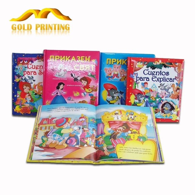 China professional children books printer/ baby story book printing in China