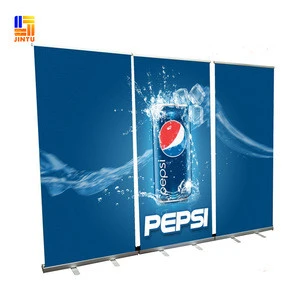 China Retractable digital printing Roll up Banner Stand Trade Show Display Sign Holder Exhibition Promotion Aluminum Structure