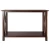 Import classic wood hallway dressing entry living room table modern console from China