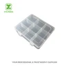 Clear white Plastic Storage Tool Box Screws Spare Part Jewelry Earring Case Container