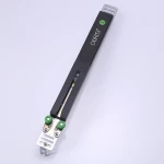 Closet sliding door buffer damper with soft-closing door light